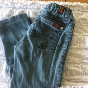 Seven for all mankind 3t toddler boy green/grey